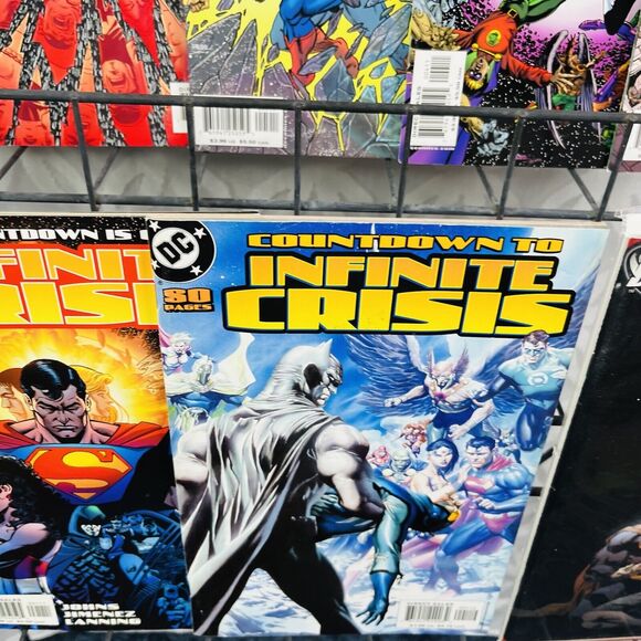 Infinite Crisis 1-7 Secret Files 1 Countdown (2005) 1st Jaime Reyes Blue Beetle - Picture 7 of 7